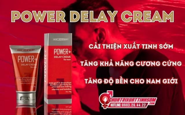 Công dụng Power Delay Cream