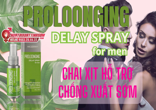 sản phẩm proloonging delay spray for men