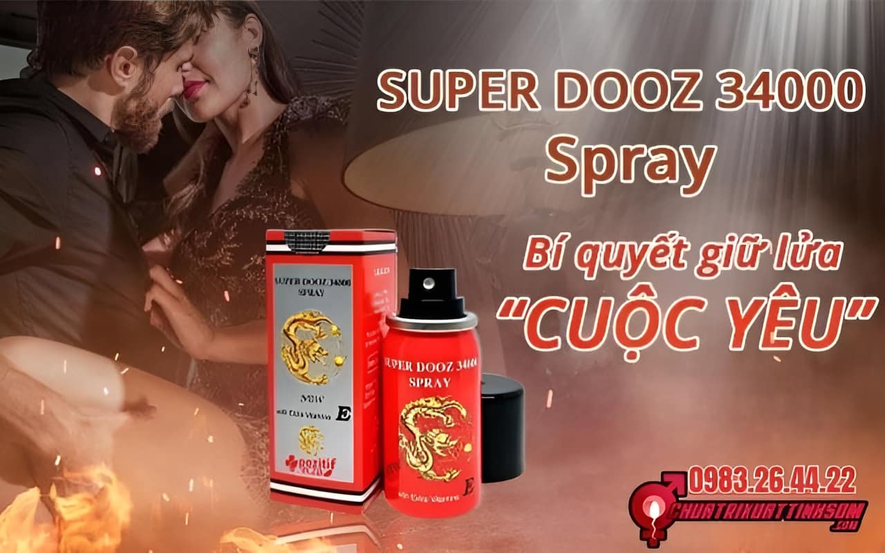 Giới thiệu Super Dooz 34000 Spray Dragon
