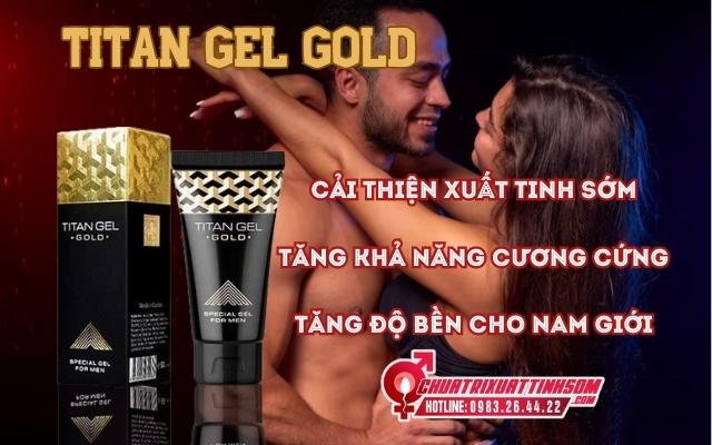Công dụng Titan Gel Gold