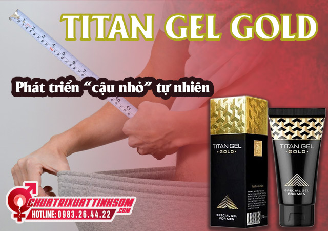 Titan Gel Gold Kích thước