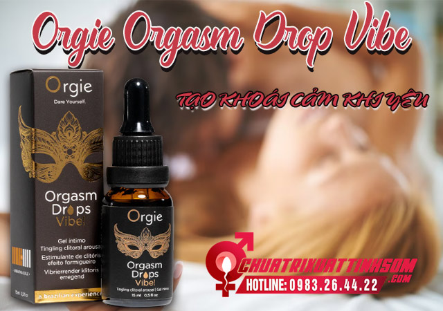 Giới thiệu Orgie Orgasm Drop Vibe