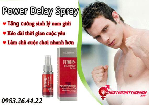 công dụng power delay spray for men plus