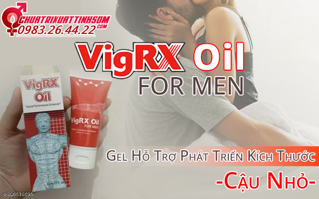 giới thiệu vigrx oil for men