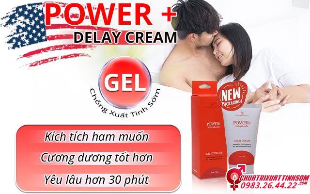 công dụng power plus delay creme for men