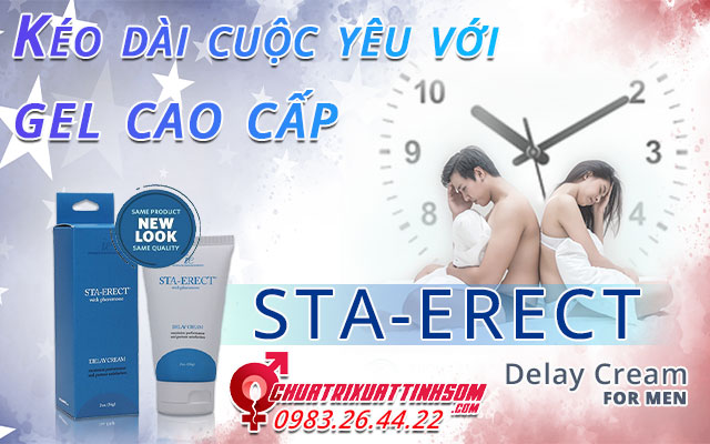 giới thiệu sta-erect delay cream for men