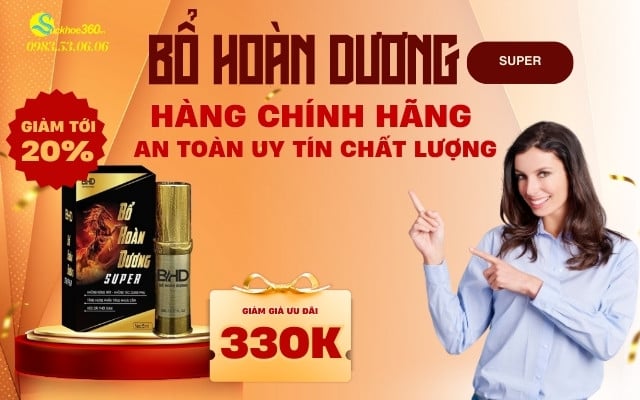 Xịt Bổ Hoàn Dương chính hãng giá bao nhiêu?