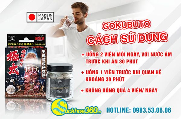 6. Cách dùng Gokubuto để đạt hiệu quả tối đa
