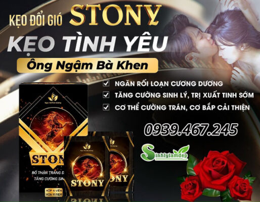 kẹo đổi gió stony dành cho nam giới