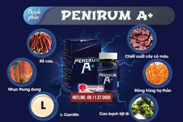 thành phần của Penirum A+