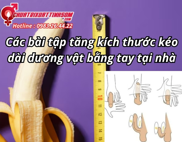 Bài tập tăng kích thước dương vật